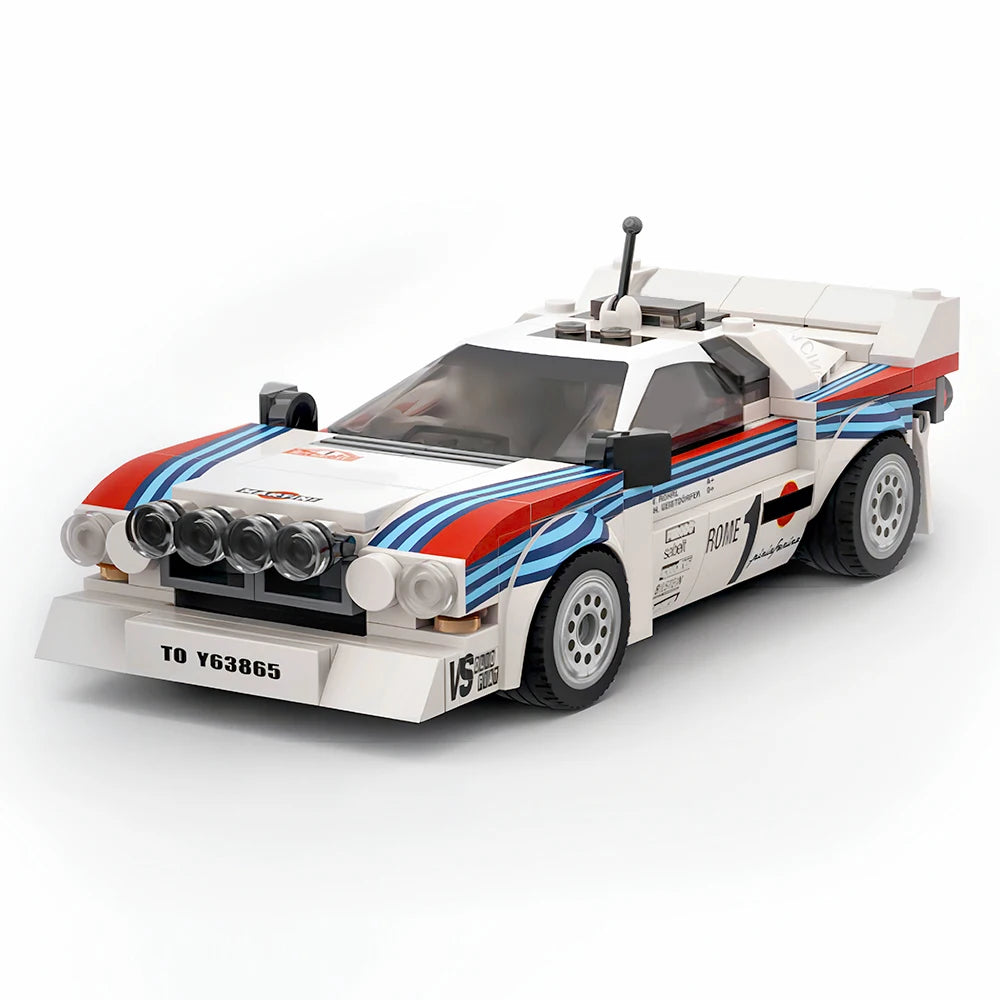 244PCS MOC Lancia Rally 037 Martini Racing - Winner Rallye Monte
