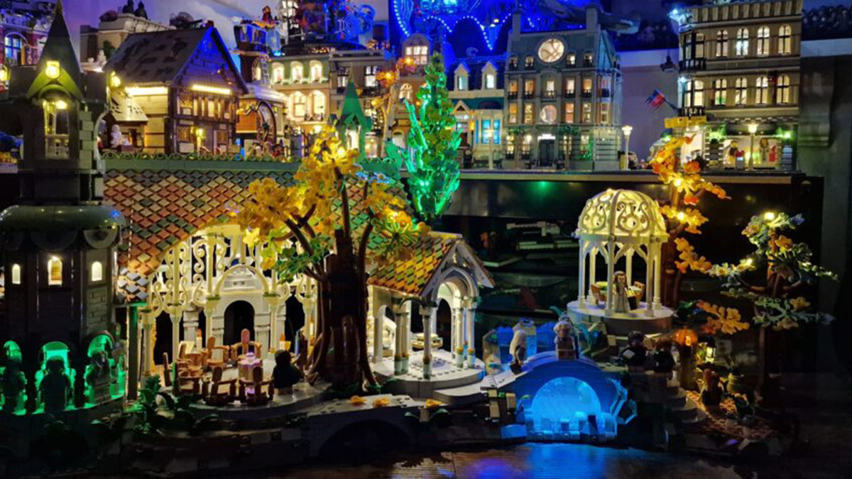 Best Lighting Kits for LEGO Displays - CADA BRICKS