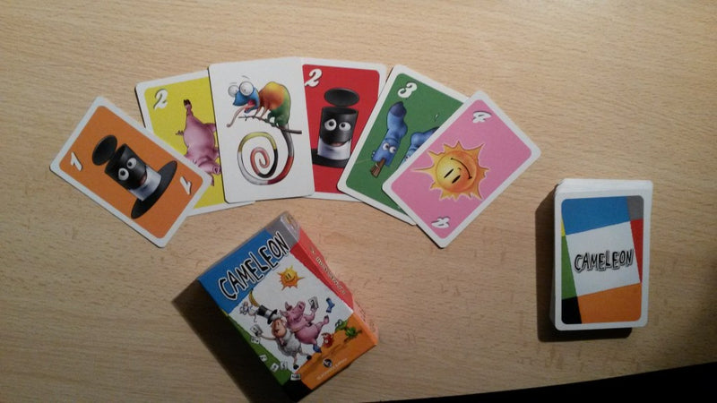 Chameleon Card Game Review: Memory, Observation and Speed