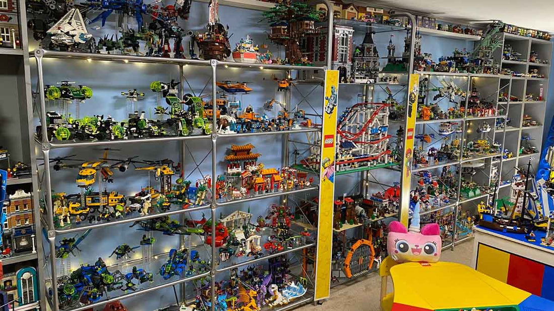 How To Store Completed LEGO Sets - CADA BRICKS