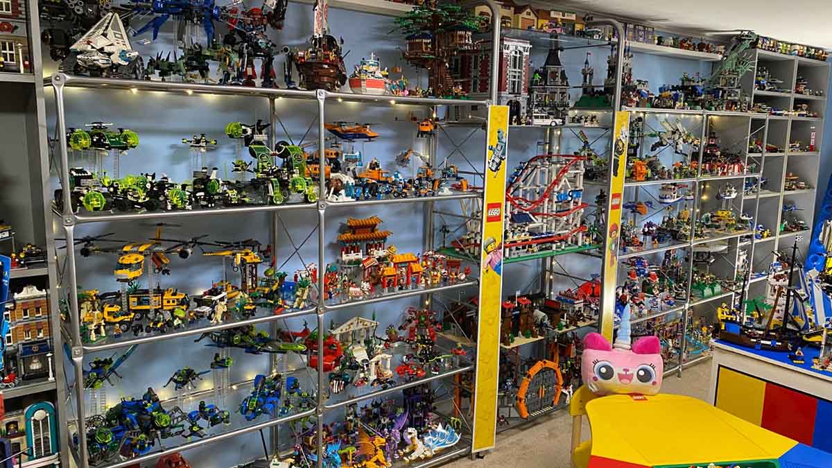 How To Store Completed LEGO Sets - CADA BRICKS