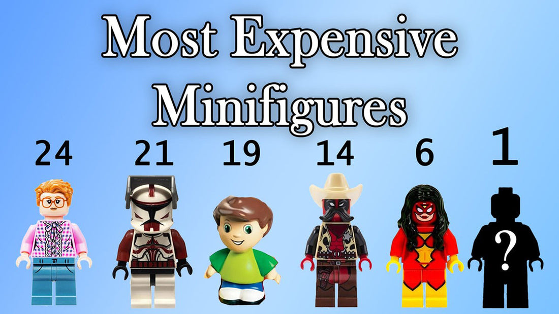 Most Expensive LEGO Minifigure 2024 - CADA BRICKS