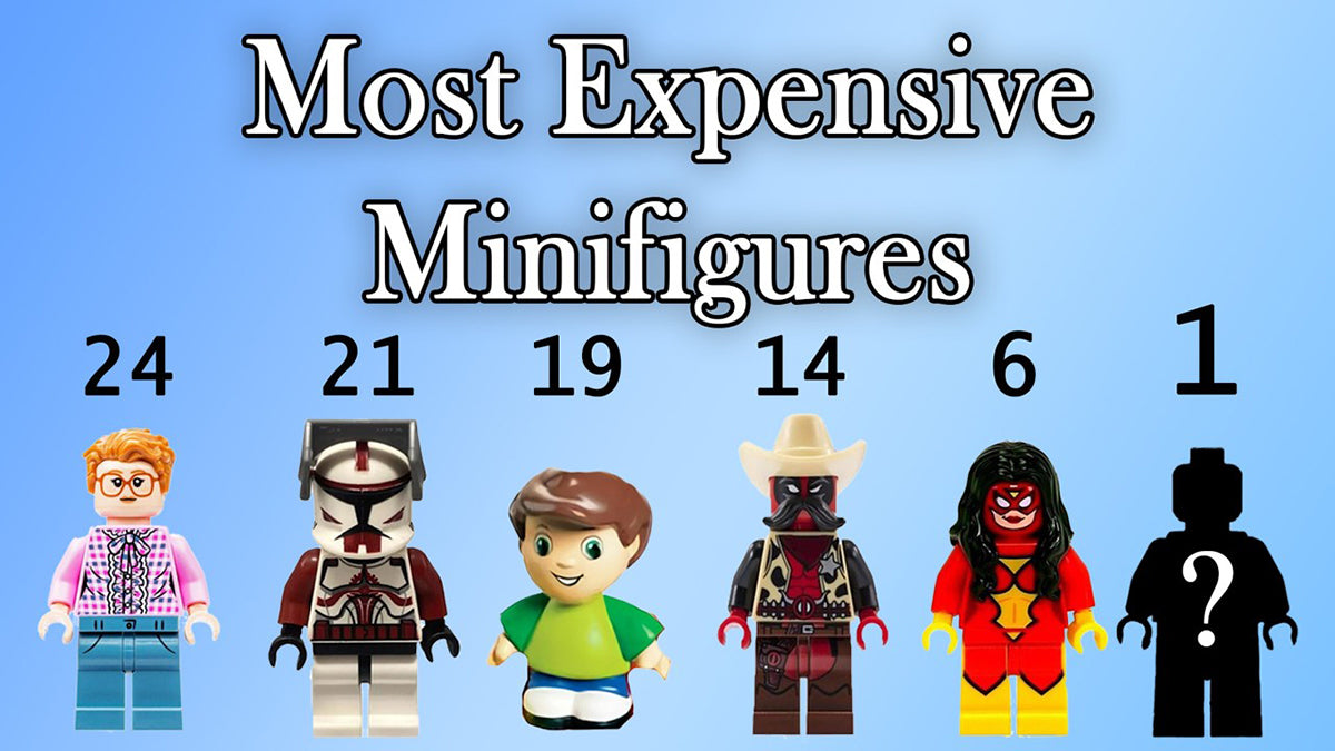 Most Expensive LEGO Minifigure 2024 - CADA BRICKS
