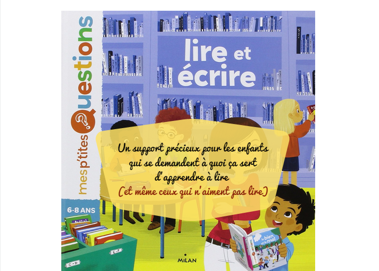 Lire et écrire book review: helping kids love reading books