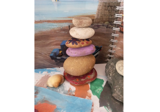 Painting on Pebbles: A Simple Nature Craft for Kids to Enjoy