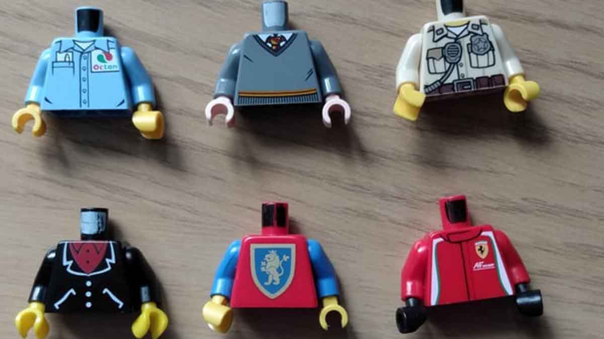 How To Design LEGO Torsos - CADA BRICKS