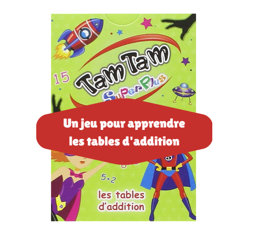 Addition Tables Game: Fun Card Play for Kids to Learn Math