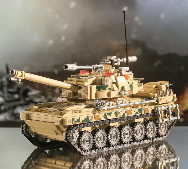Military Tank Building Block