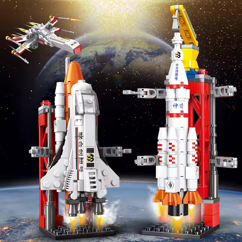 Building Blocks Rocket Spacecraft & Rockets – Building Blocks Toy