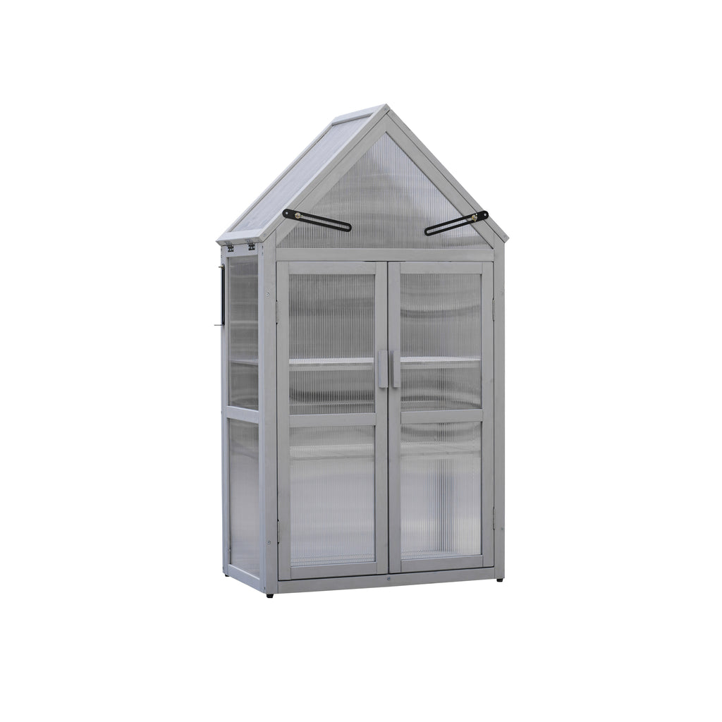 Mini Greenhouse Kit - Outdoor Plant Stand, Small Green House, Plant St ...