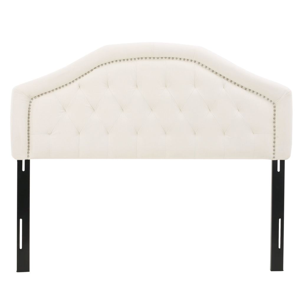 Kaarina Contemporary Tufted Fabric Full/Queen Headboard
