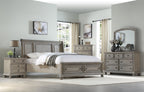 Seven Drawer Dresser Antique Gray