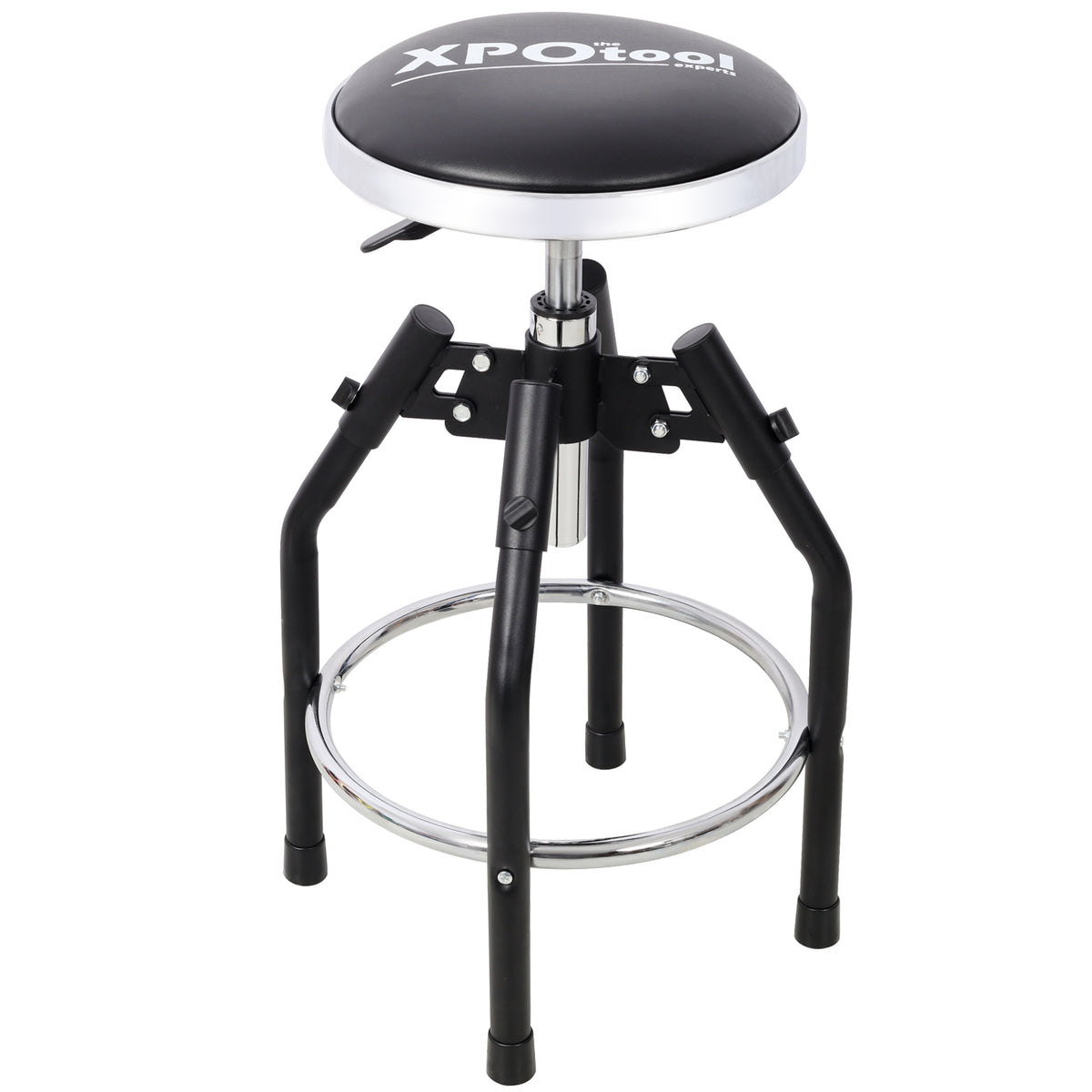 Heavy Duty Adjustable Hydraulic Shop Stool,Adjustable Mechanic Stool,Foot Rest Stool,360° Swivel