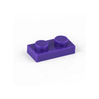 200pcs DIY Building Blocks Thin Figures Bricks 1x2 Dots 12Color Educational Creative Size Compatible With 3023 Toys for Children - CADA BRICKS®
