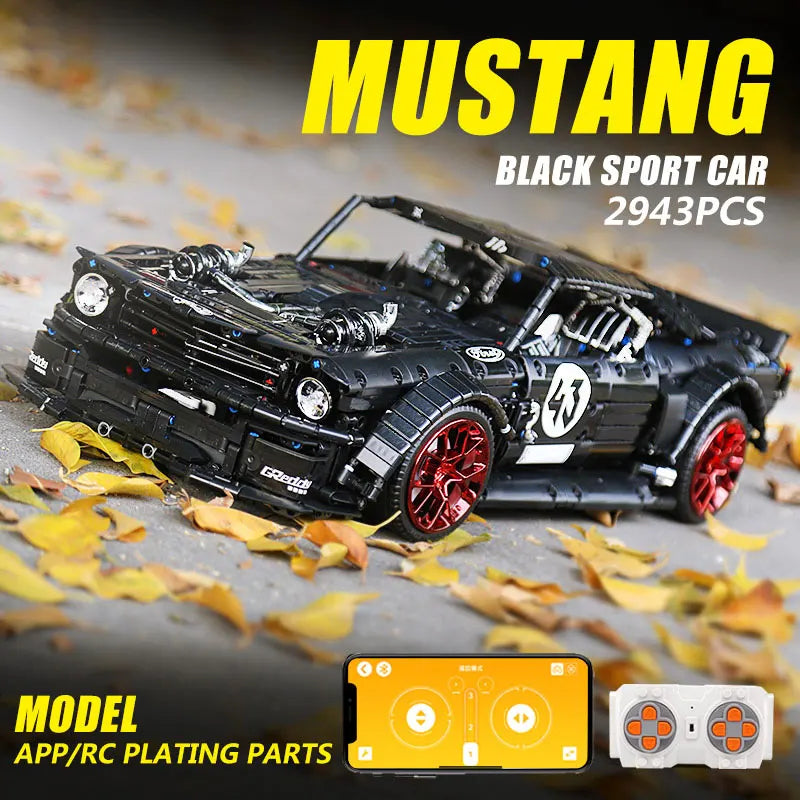 MOULD KING 13108 Technical APP Remote Control Car RTR V2 Racing Car Model Building Blocks MOC-22970 Bricks Kid Toy Birthday Gift