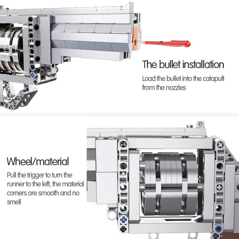 Cada SWAT Militaire WO2 Wapen Revolver Bouwstenen Compatibel met Stad Politie Voor Pistool GUN Blokken Speelgoed voor Jongens