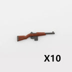 5/10 WW2 Soldier Weapons Building Block Two-color Printing Machine Rifle Submachine Sniper Guns Military Accessories Bricks C238 - CADA BRICKS®