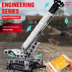MOULD KING 17002 Technical Building Kits MOC-10123 APP Remote Control Truck LTM Excavator Crane Model Kids Toys Christmas Gifts