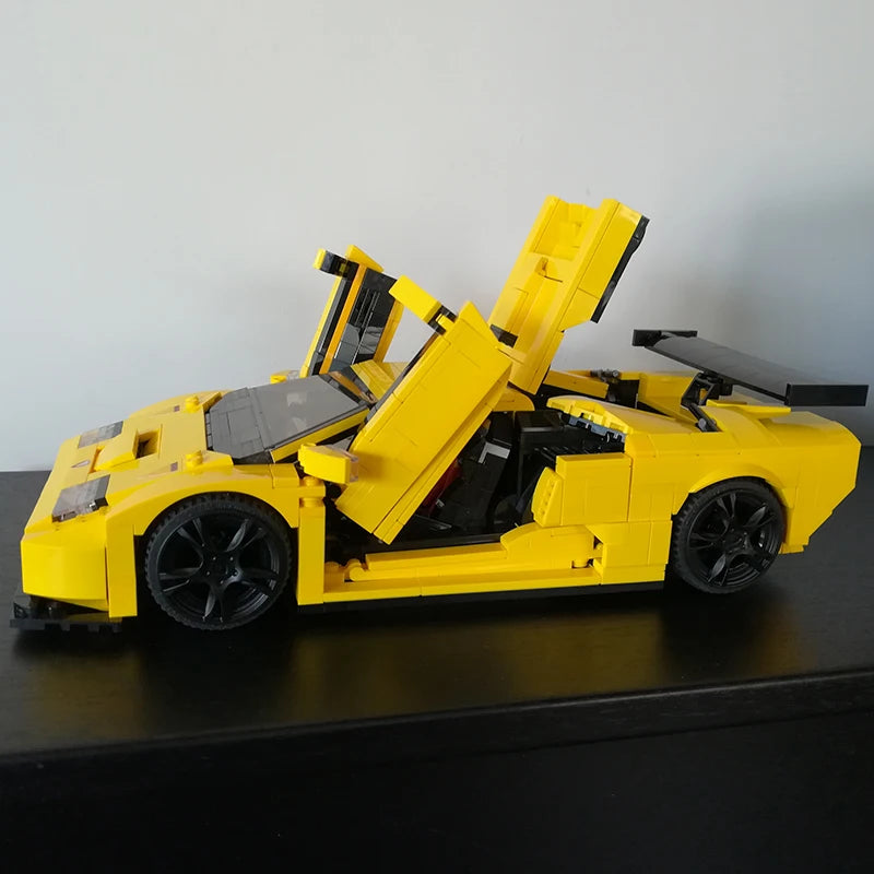 MOC Building Blocks Technology Bricks Car City Racer Countachs QV Vehicle Super Racing Toys Christmas Gifts - CADA BRICKS®