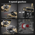 Cada 3935Pcs technical Armored SUV  Car Buggy Trucks Pickup Bricks City Off-road Remote Control Car Building Blocks Toy Gifts - CADA BRICKS®