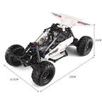 Mould King 18001 high-tech Car Model Compatible With MOC-1812 PF Buggy 2 Desert Race Car Christmas Gifts   Building Blocks Brick