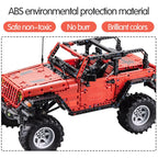 Cada 1941PCS RC 2.4G City Off Road Car Building Blocks Battery Motor Vehicle Bricks Toys for Kids Gift - CADA BRICKS®
