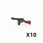 5/10 WW2 Soldier Weapons Building Block Two-color Printing Machine Rifle Submachine Sniper Guns Military Accessories Bricks C238 - CADA BRICKS®