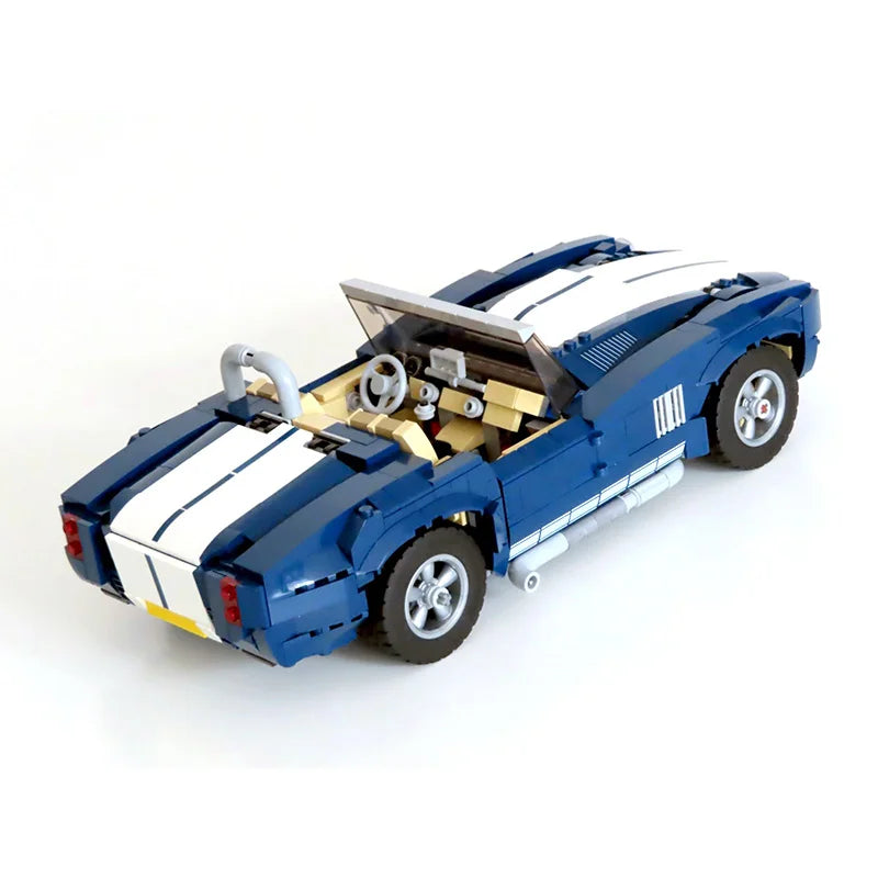 NEW MOC-10265 Mustangs Shelby GT500 Building Block Car Bricks F150 Raptor Classic Pickup Assembled Model DIY Toys Birthday Gifts - CADA BRICKS®