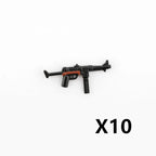 5/10 WW2 Soldier Weapons Building Block Two-color Printing Machine Rifle Submachine Sniper Guns Military Accessories Bricks C238 - CADA BRICKS®