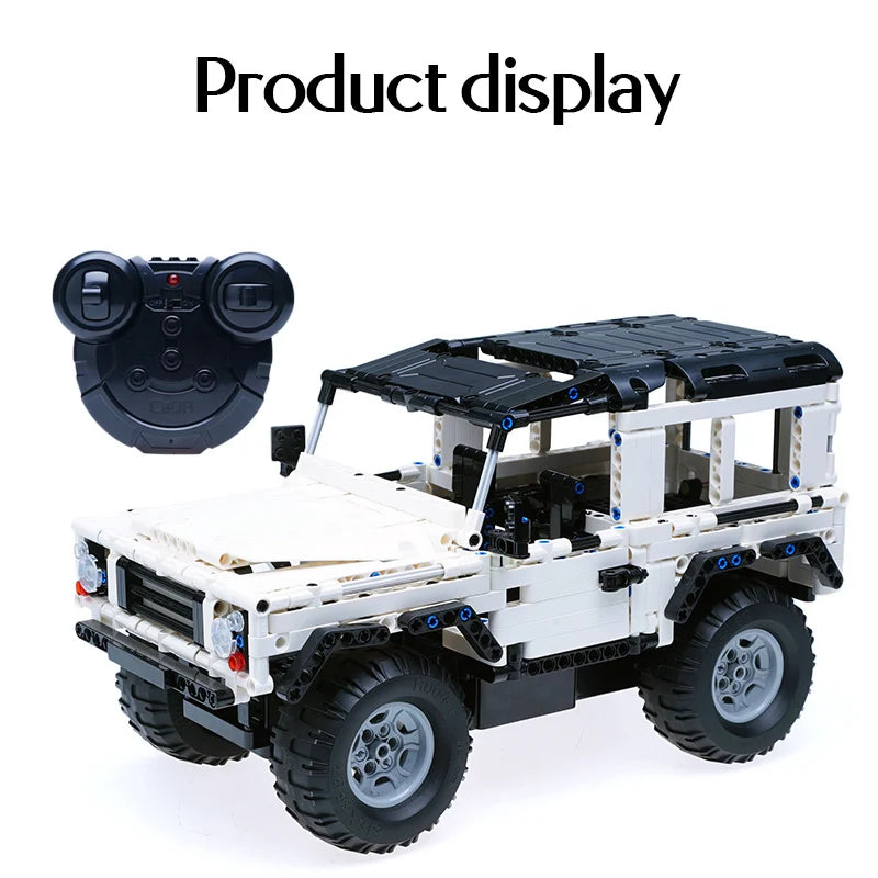 Cada 533Pcs Defender Remote Control Car Building Blocks For RC Car Model SUV City Brick Toys For Children Boys - CADA BRICKS®