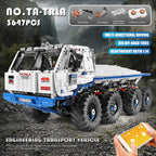 MOULD KING 13144 Technical Building Blocks Arakawa Tow Off-road Truck 8x8 model MOC Bricks Kids Toys Christmas Gifts