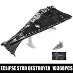 Mould King 21004 Star Toys MOC Eclipse-Class Dreadnought With Full Interior Model Building Blocks Bricks Kids Birthday Gifts