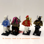 Building Blocks Medieval Knights Three Kingdoms Soldiers Military Bricks Ancient times Chinese characteristics Toys For Children