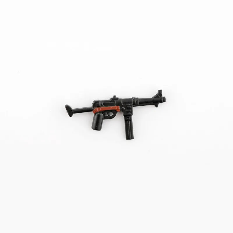 5/10 WW2 Soldier Weapons Building Block Two-color Printing Machine Rifle Submachine Sniper Guns Military Accessories Bricks C238 - CADA BRICKS®