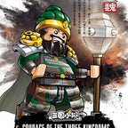 Building Blocks Medieval Knights Three Kingdoms Soldiers Military Bricks Ancient times Chinese characteristics Toys For Children