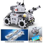 Cada City Military APP Remote Control Electric Tank Building Blocks MOC Off-road RC Racing Car Bricks Toys - CADA BRICKS®