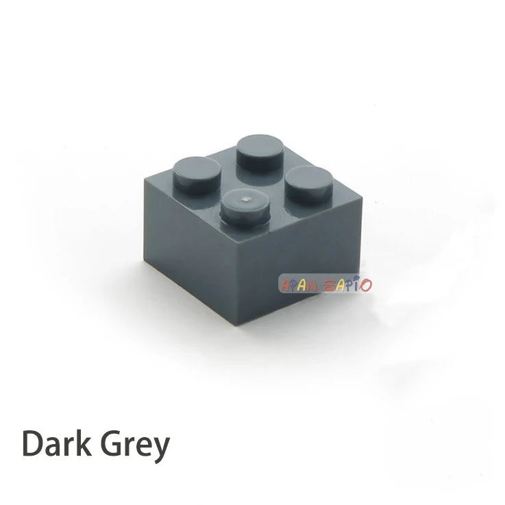 60pcs DIY Building Blocks Thick Figures Bricks 2x2 Dots Educational Creative Size Compatible With 3003 Plastic Toys for Children - CADA BRICKS®