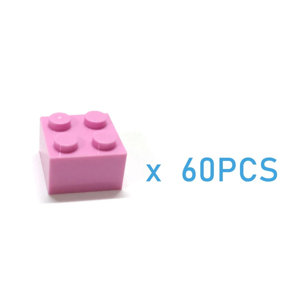 60pcs DIY Building Blocks Thick Figures Bricks 2x2 Dots Educational Creative Size Compatible With 3003 Plastic Toys for Children - CADA BRICKS®