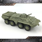 1:72 BTR-80 Armored Carrier M35 Cargo Truck M1046 KFZ.305 BLITZ Building Block Assembling Military Vehicles Model Army