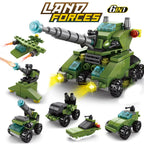 New City Fire Fighting Truck Car Vehicle Police Building block Toys Assemble DIY Children Toys Christmas Gifts