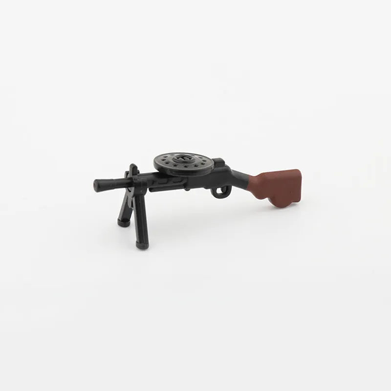 5/10 WW2 Soldier Weapons Building Block Two-color Printing Machine Rifle Submachine Sniper Guns Military Accessories Bricks C238 - CADA BRICKS®