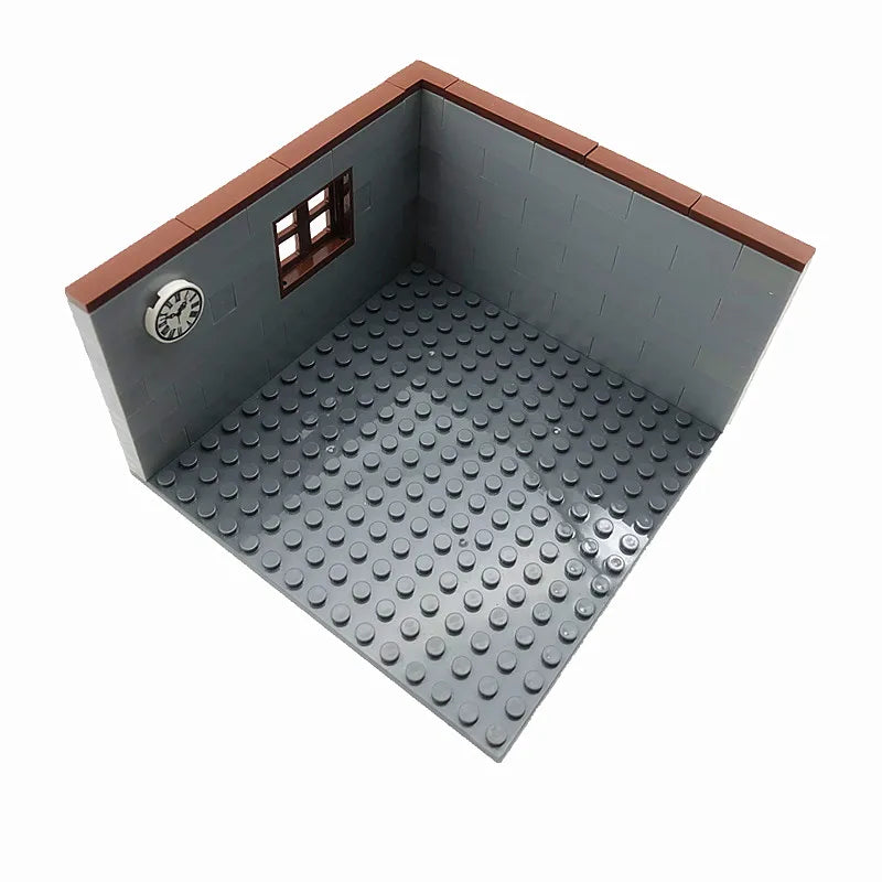 Byhus Byggeklosser Leker for Barn Gutter Jenter DIY Gaver MOC Klosser Soverom Stue Møbelmodell Leker Klosssett