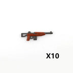 5/10 WW2 Soldier Weapons Building Block Two-color Printing Machine Rifle Submachine Sniper Guns Military Accessories Bricks C238 - CADA BRICKS®