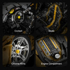 Cada 3187PCS City technical Drift Racing Car Building Blocks Remote Control Super Sports Vehicle Bricks Children Boys Gifts Toys - CADA BRICKS®