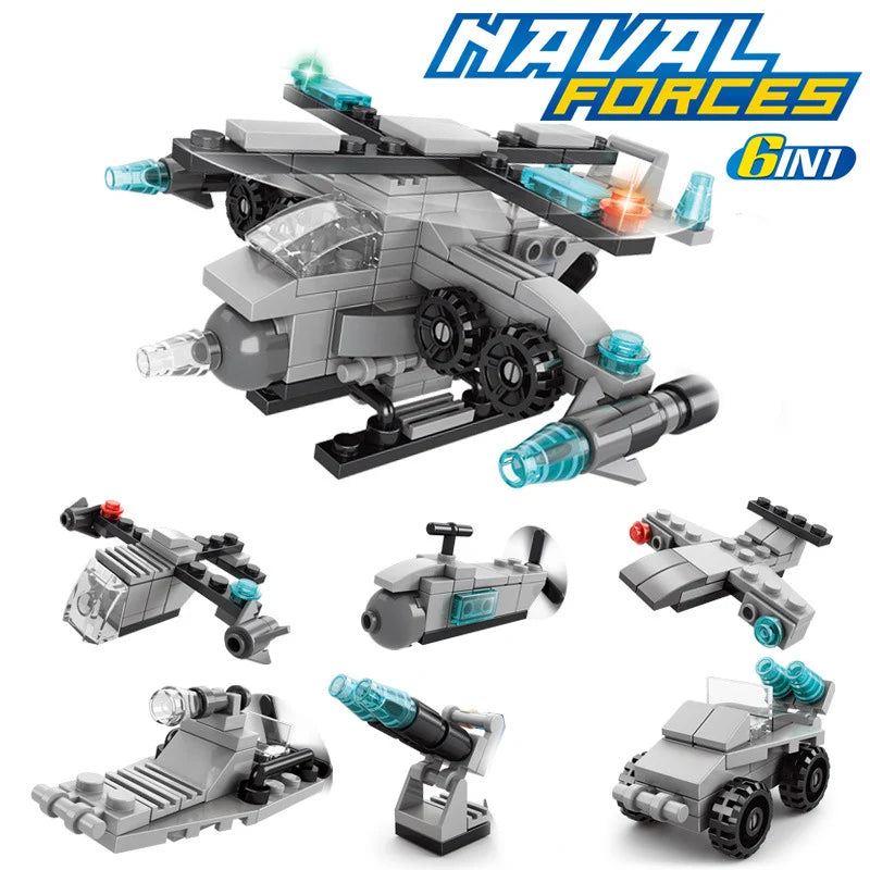 New City Fire Fighting Truck Car Vehicle Police Building block Toys Assemble DIY Children Toys Christmas Gifts