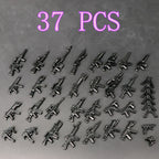 MOC Weaponry Rifle Pistol Equipment Set Guns Military Weapons Compatible Figures Building Block Brick Mini Children Toys Hobbies - CADA BRICKS®