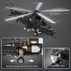 Cada 989pcs City Police Weapon RC Helicopter Aircraft Airplane Bricks Military Fighter -10 Building Blocks Toys Gifts