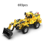 Cada 693Pcs City WheelLoader Car Heavy Mining Truck Building Blocks DIY Engineering Excavator Bricks Toy For Kids Gift - CADA BRICKS®