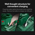 Cada 727Pcs WW2 Remote Control Military T34 Medium Tank Building Blocks Compatible City RC Army Weapon Bricks Toys Boy - CADA BRICKS®