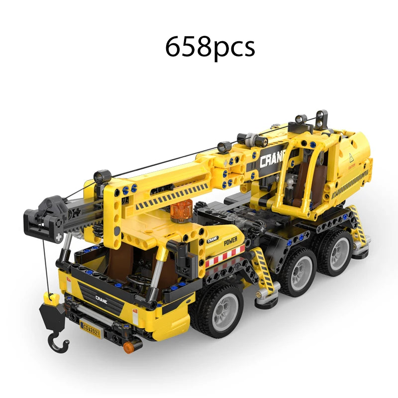 Cada 693Pcs City WheelLoader Car Heavy Mining Truck Building Blocks DIY Engineering Excavator Bricks Toy For Kids Gift - CADA BRICKS®